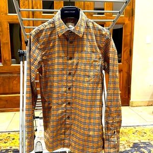 Burberry boys button up shirt